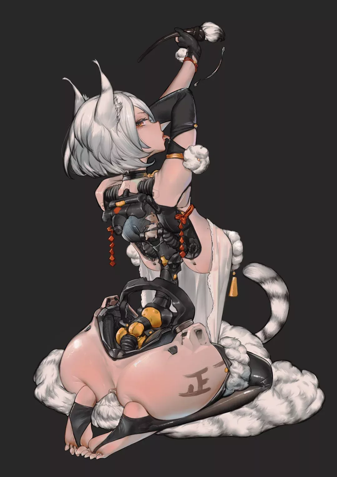 Cyborg Catgirl