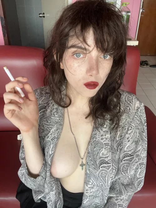 Do you have a lighter for me? 