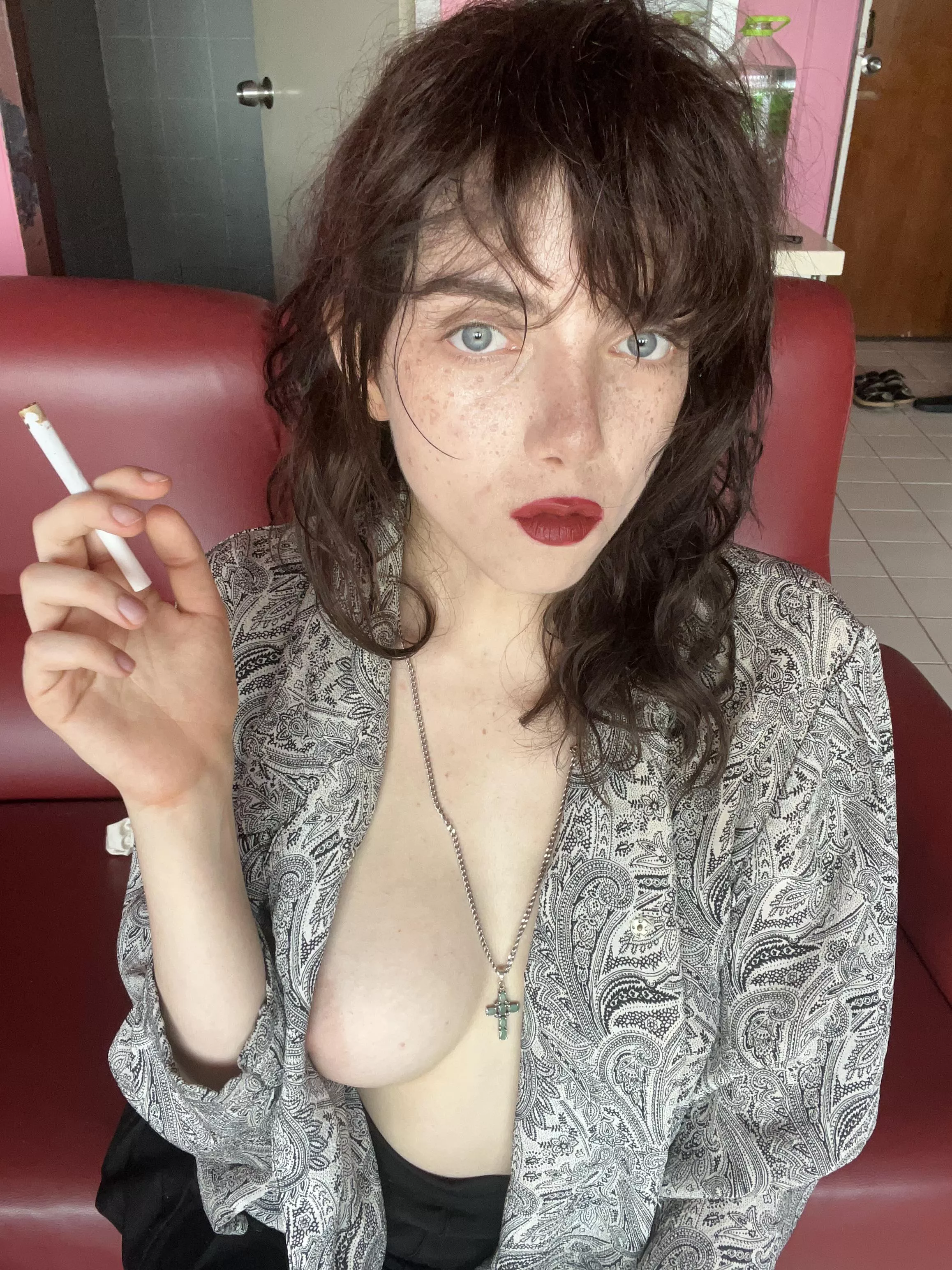 Do you have a lighter for me? 