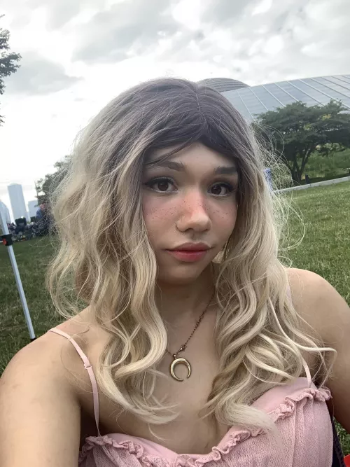 Feeling cute out in the park today 😊