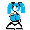 fitness miku ( kinda )         so this is my very first legit picture i made  are there any tips on shading, were to start, whats a good refrence image, ect
yes i know her breasts are uneven