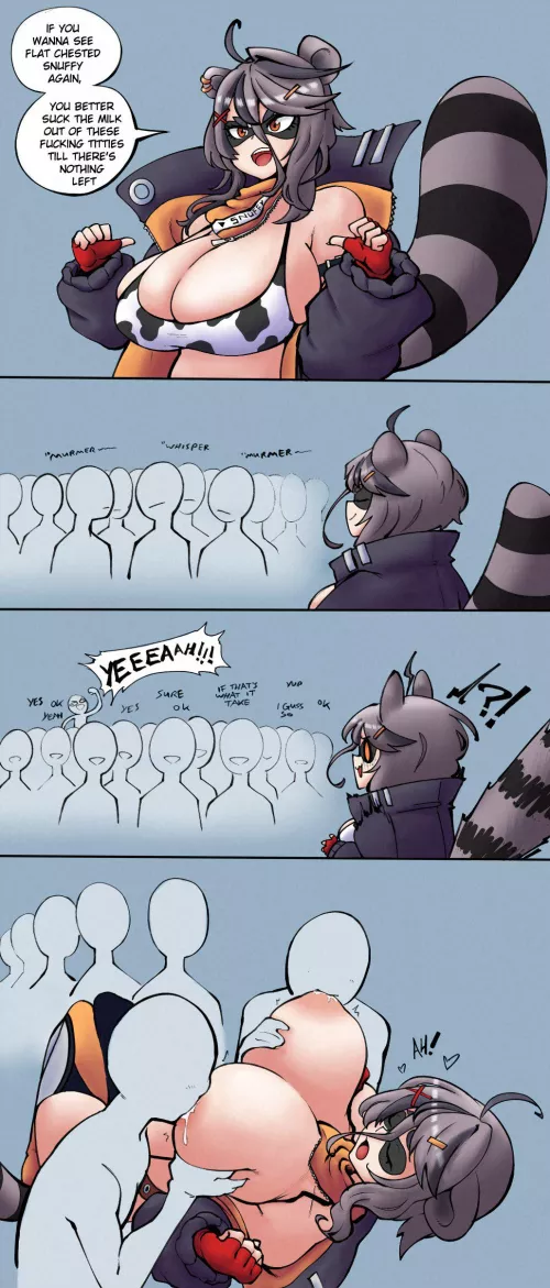 How Snuffy got her flat chest back (Deumos Den/Ritax) [VTUBER/VSHOJO]