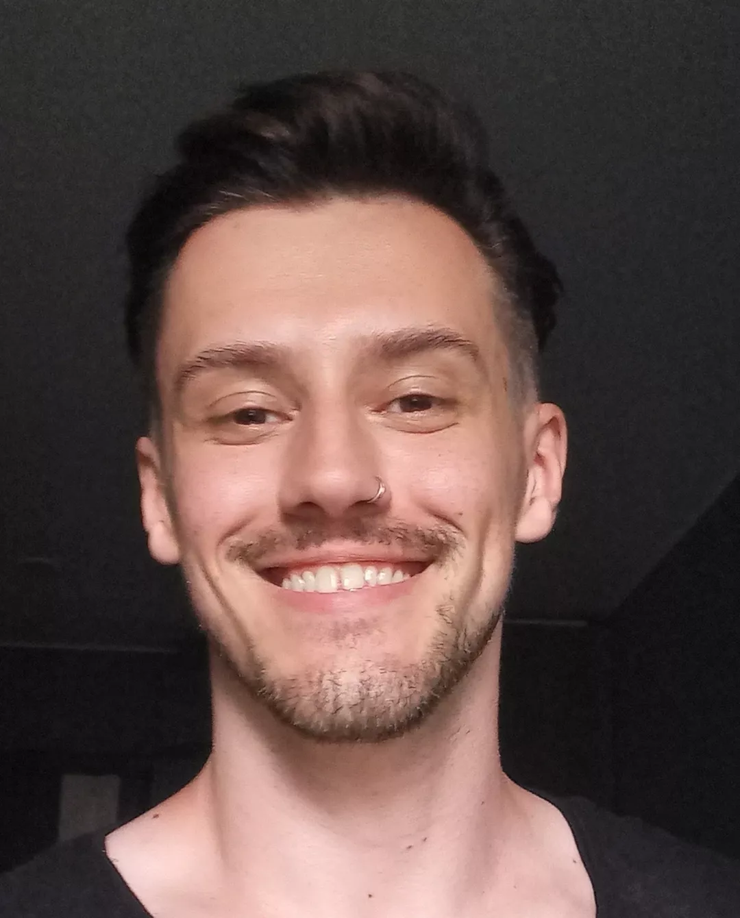 Last day of having a teeth gap.