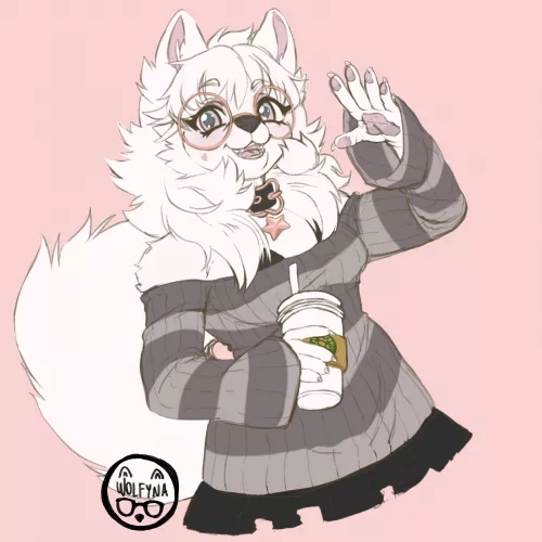 My second artfight attack! I attacked wolfae (@vvolfae on Twitter/X)! 