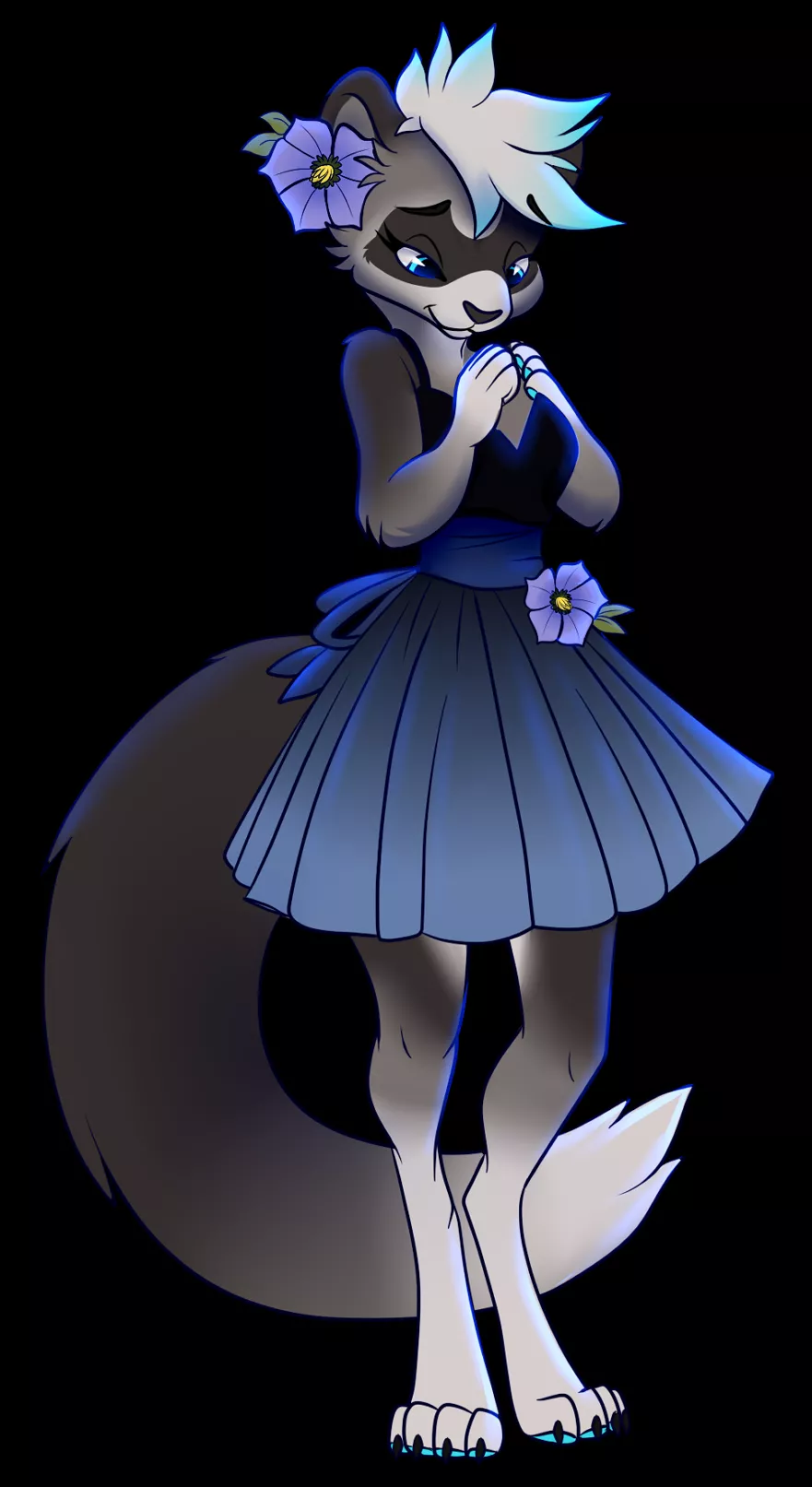 She Doesn't Normally Wear Dresses...And Feels Cute! (Commission)