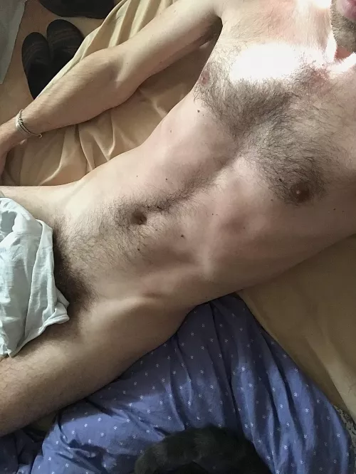 The first rays of the sun caress my body!