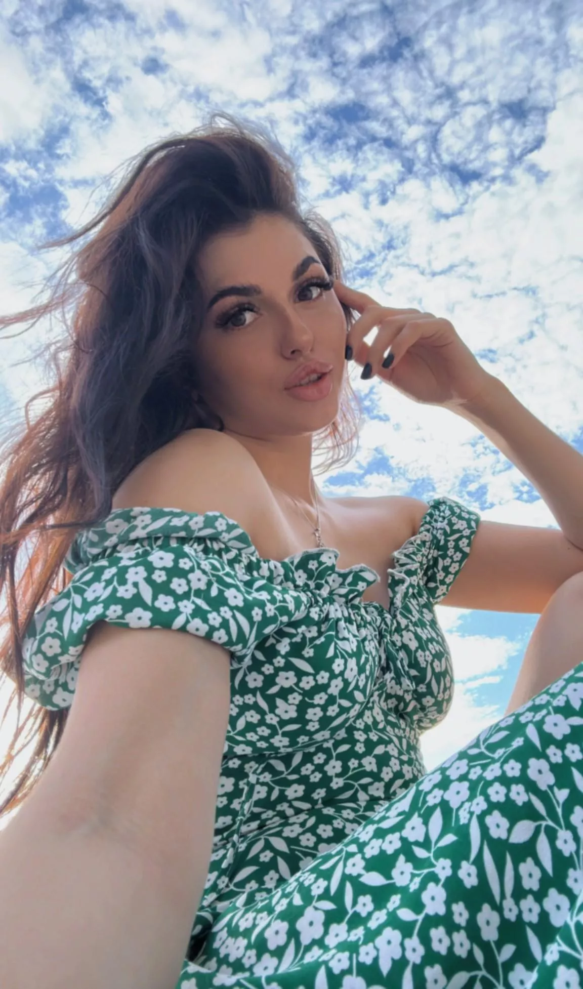 what a beautiful sky today