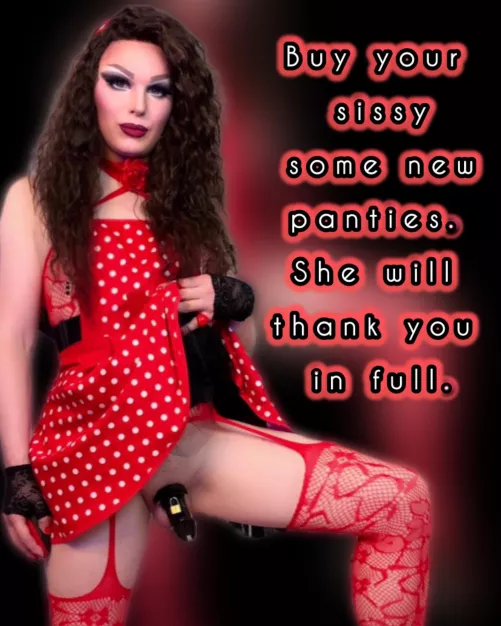 Your slut loves gifts