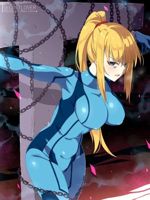 Zero-Suit Samus Tied To The Holy Cross