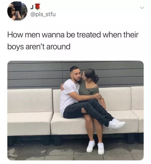 And that’s how we should be treated 😊