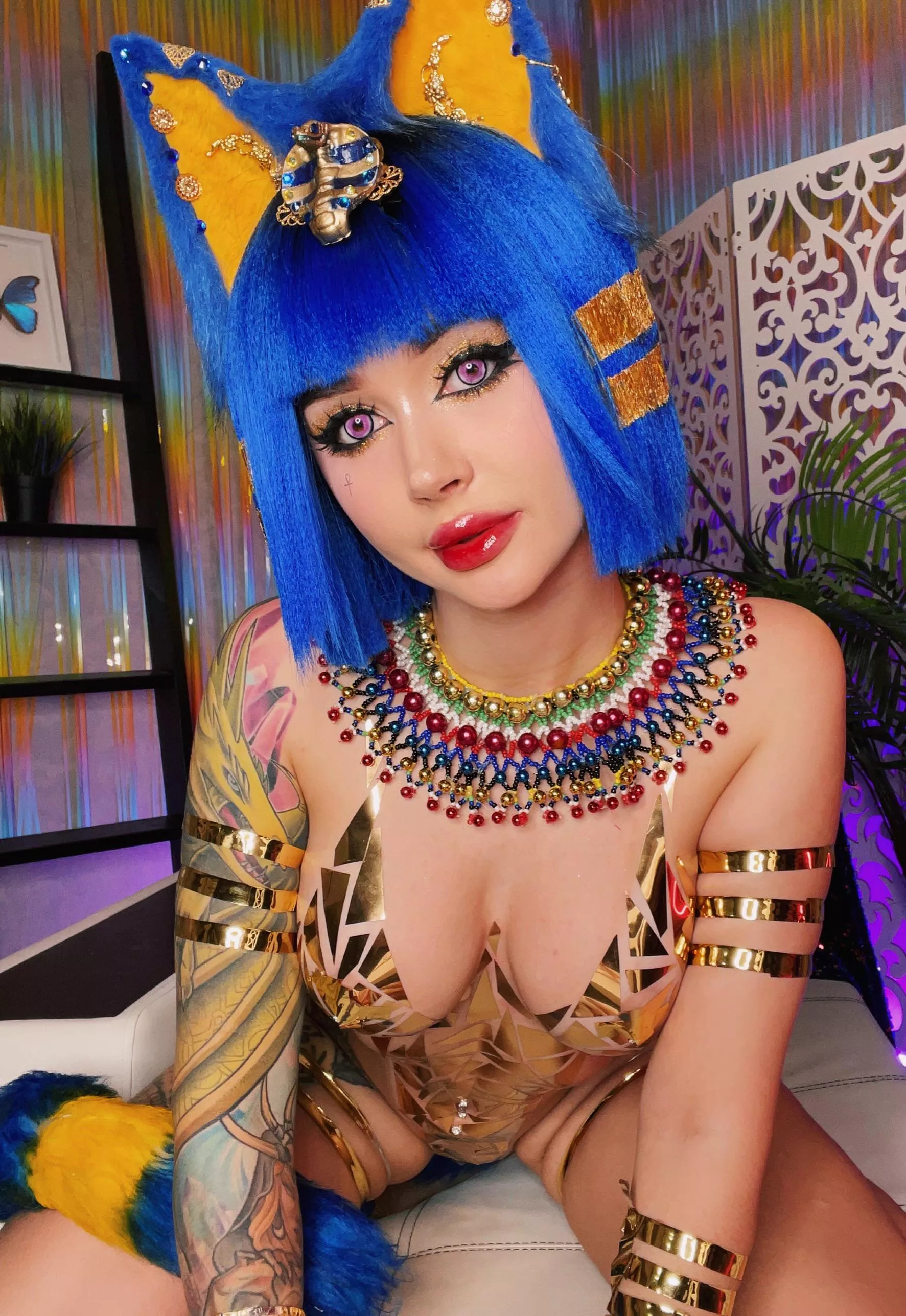 Ankha from Animal Crossing by Purple Bitch 