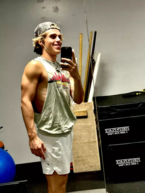 been grinding in the gym 