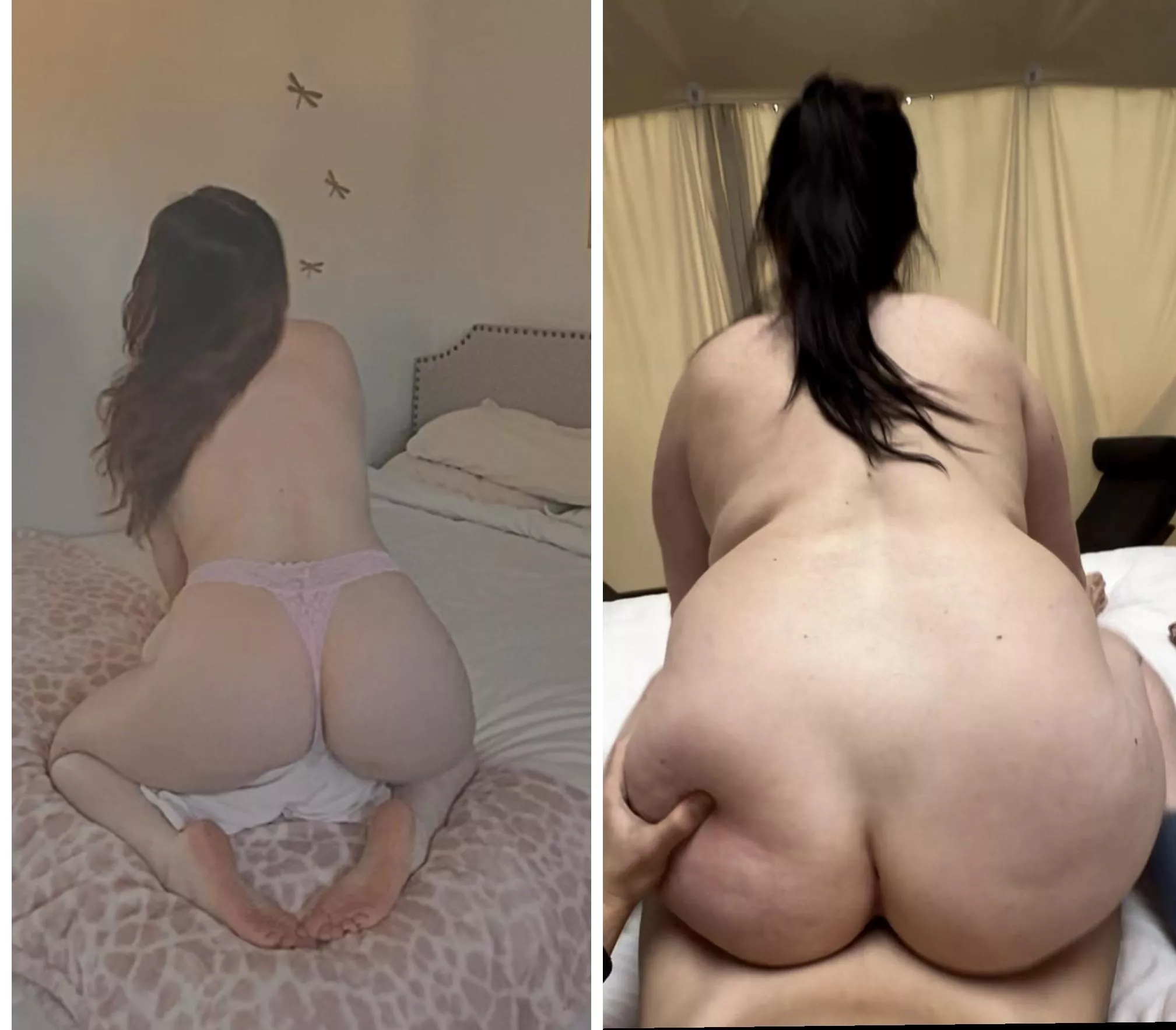 Before and after 😳 Which do you prefer? 