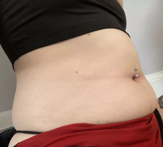 Can’t believe this is my belly empty 🫣