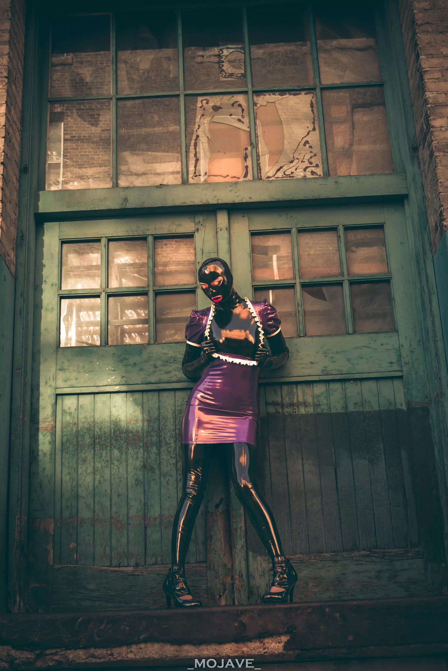 I love being a rubberdoll in the wild 