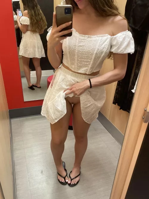 Lick it in the dressing room 😋