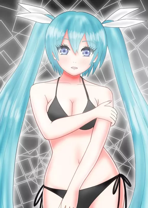 Mikus black bikini
