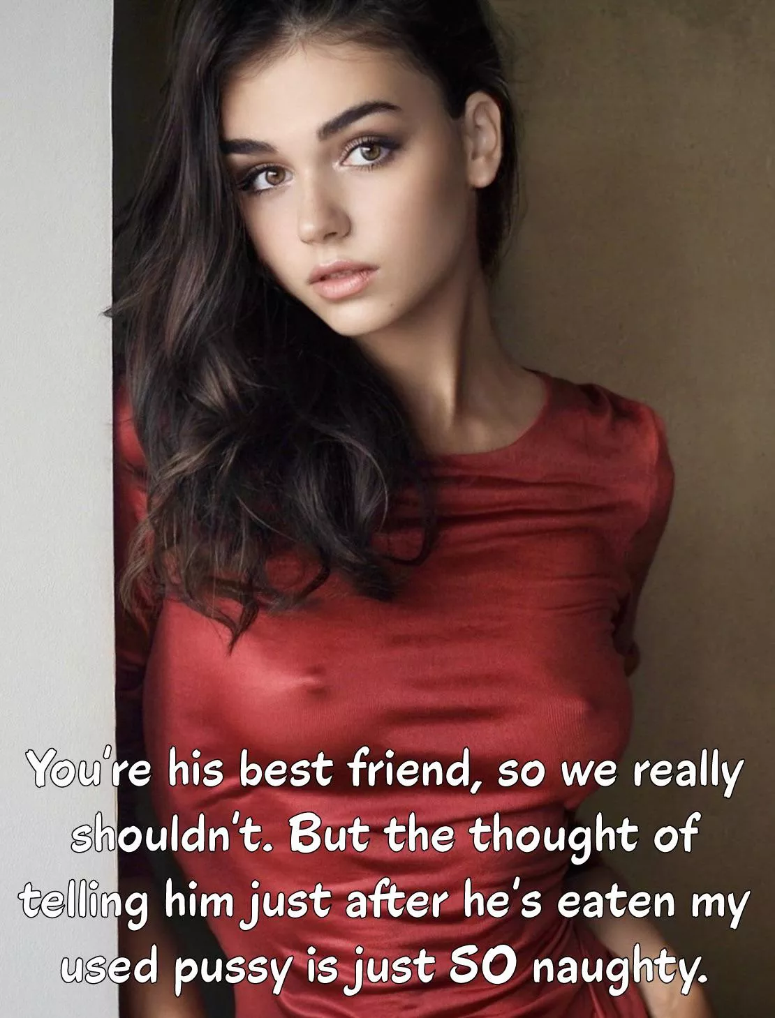 Naughty, yes. But would you want her any other way? 