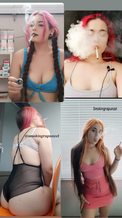 Red, pink or orange hair?😘