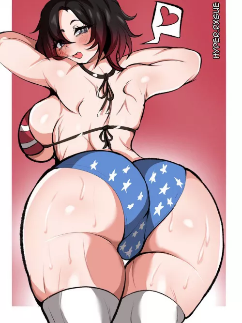 Rubooty celebrating the 4th of July (HyperRxgue)