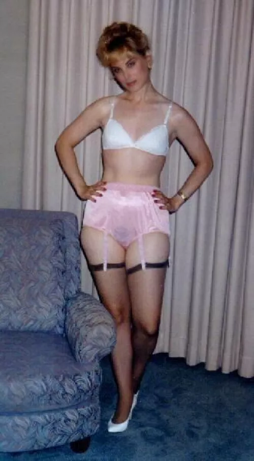 Sexy in granny panties