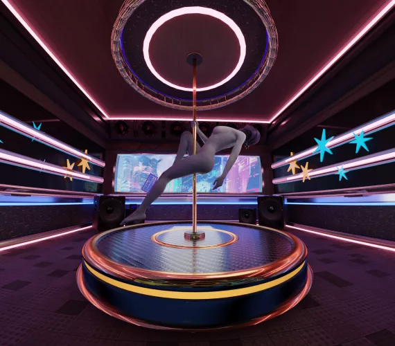 Stripper Liara (BlenderTormentor)