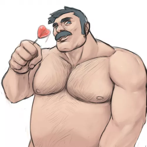 Sweet daddy (my art @toxosalvaxe)