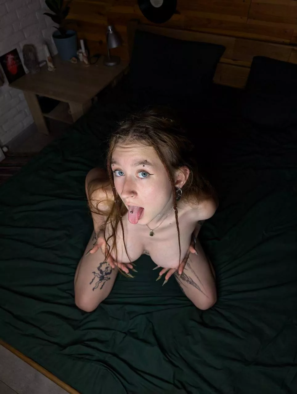 To get my pussy, you have to fill my mouth first.