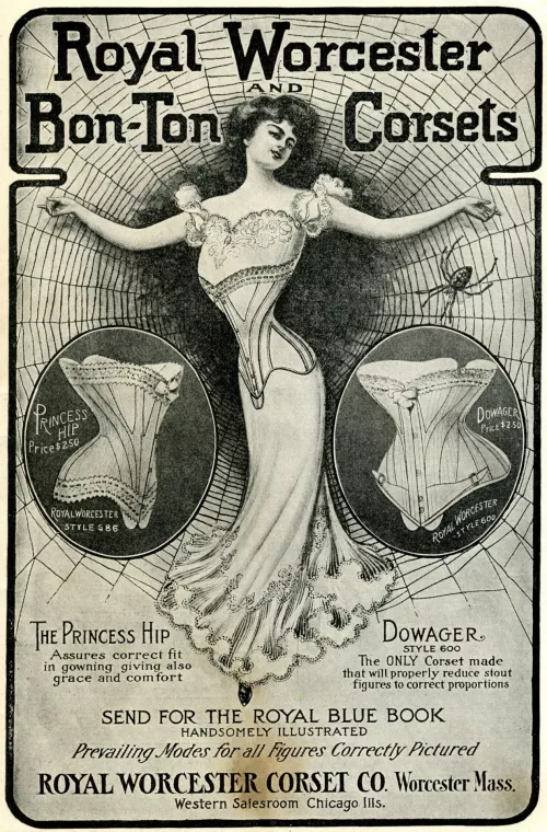 Vinrage ads for those into corsetry