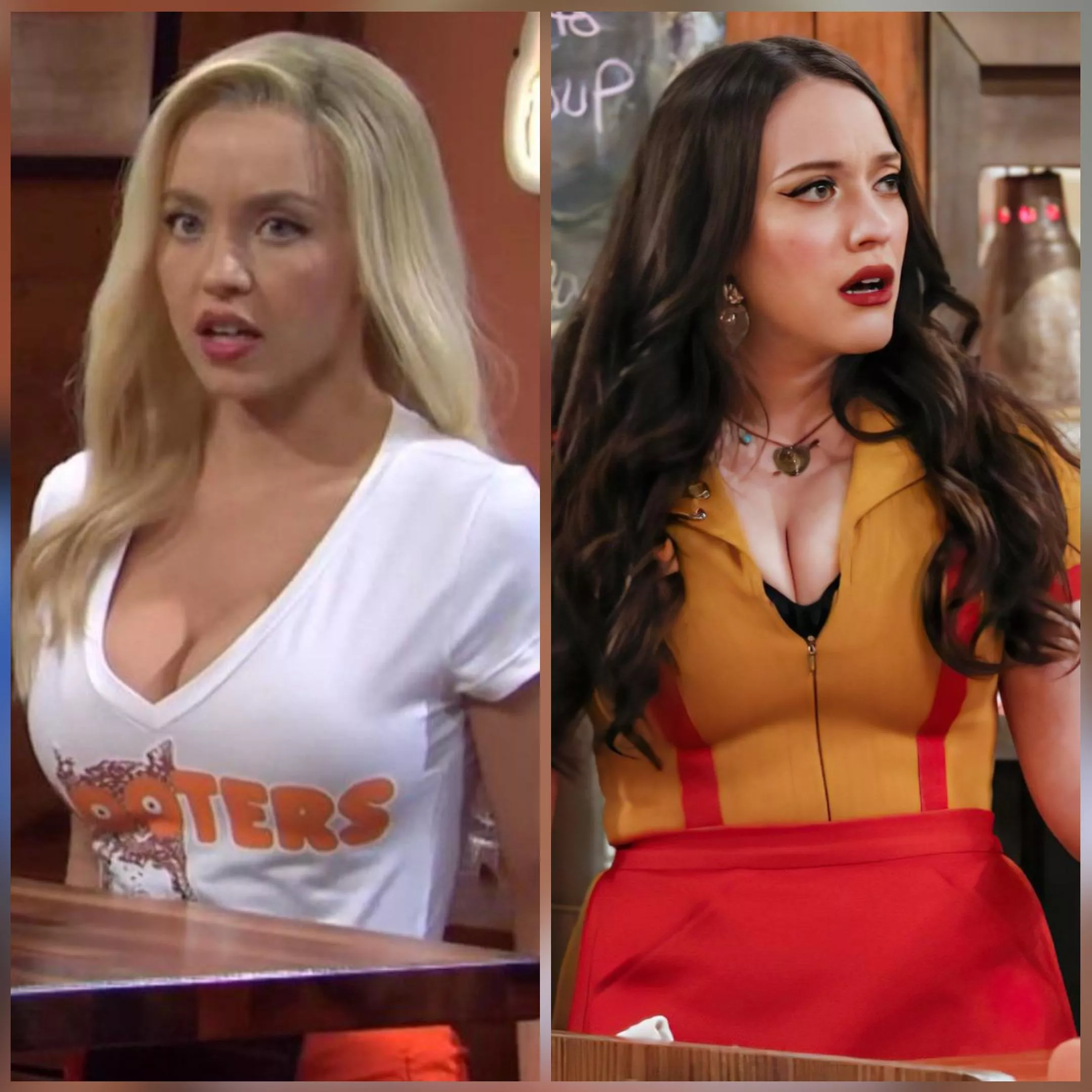 Who has better tits? Sydney Sweeney or Kat Dennings?