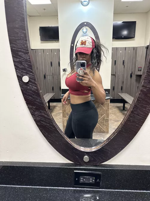 You should see how big they are outside of the sports bra