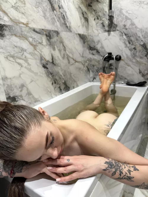 A nice hot bath will fix just about anything