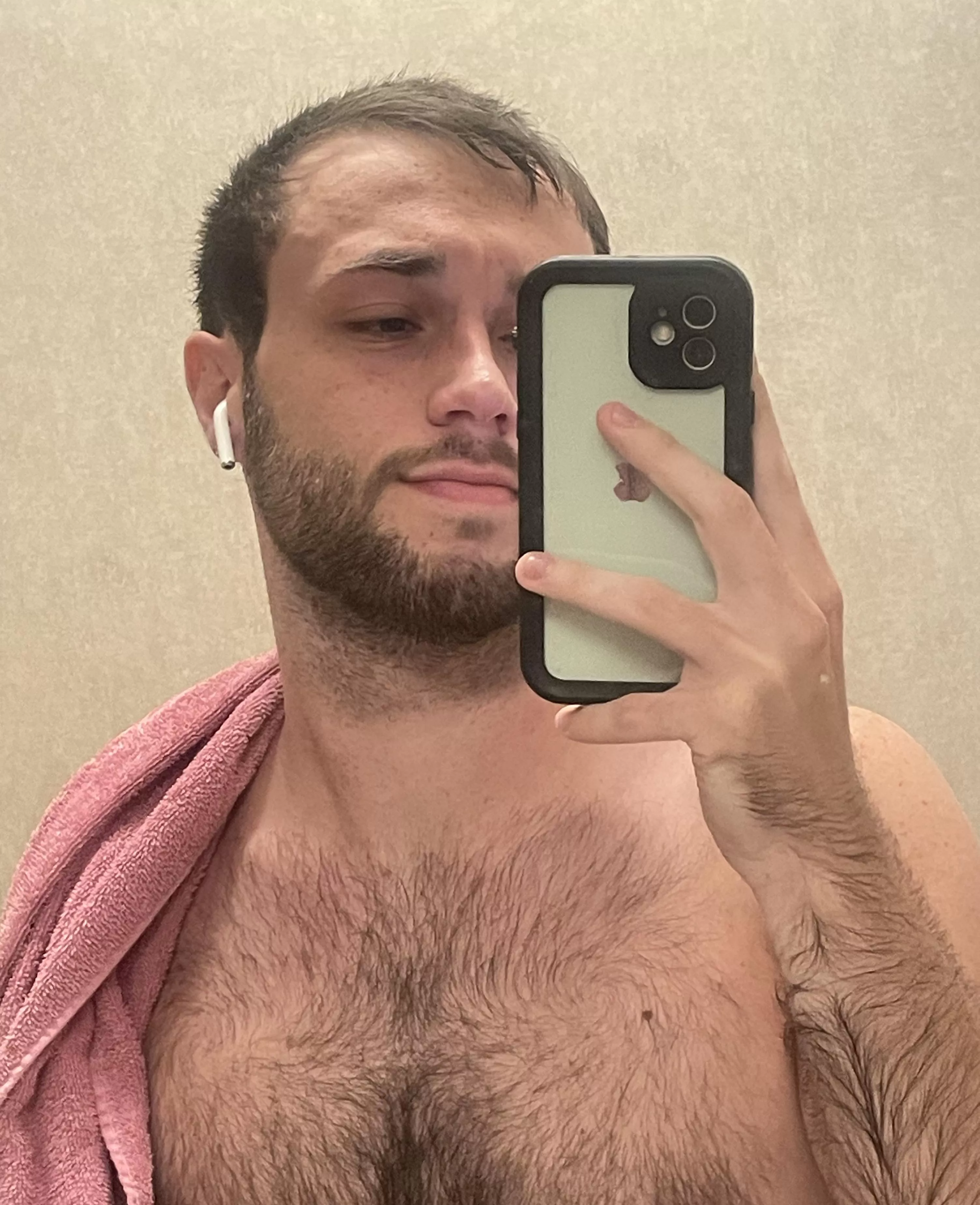 Fresh from the shower 🚿 