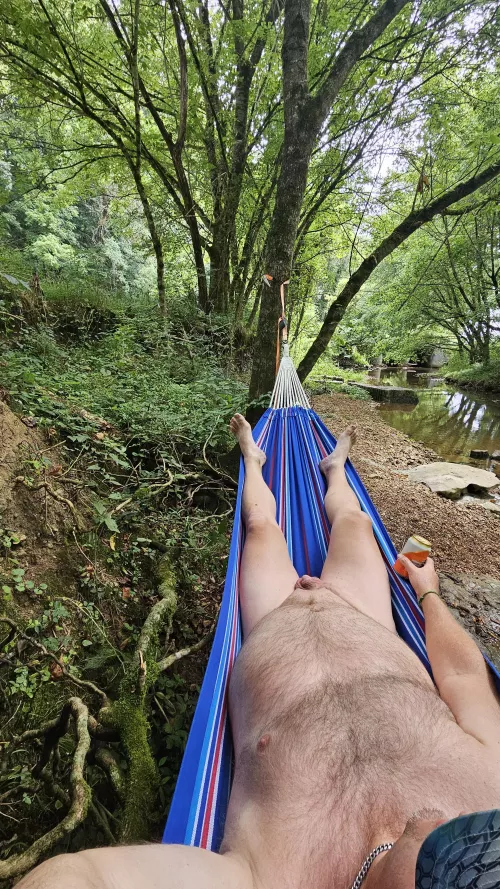 Hammock beside my happy place. 