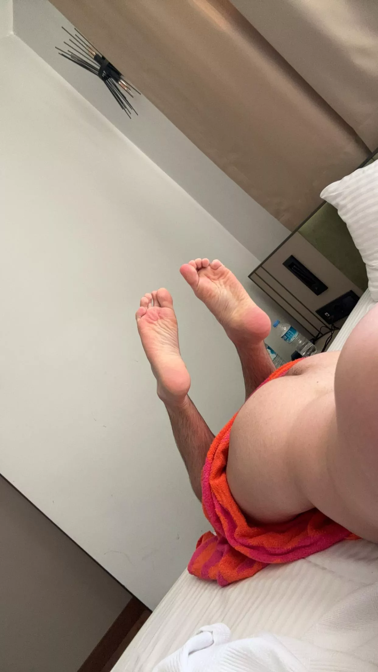 Just took a hot shower 🥵