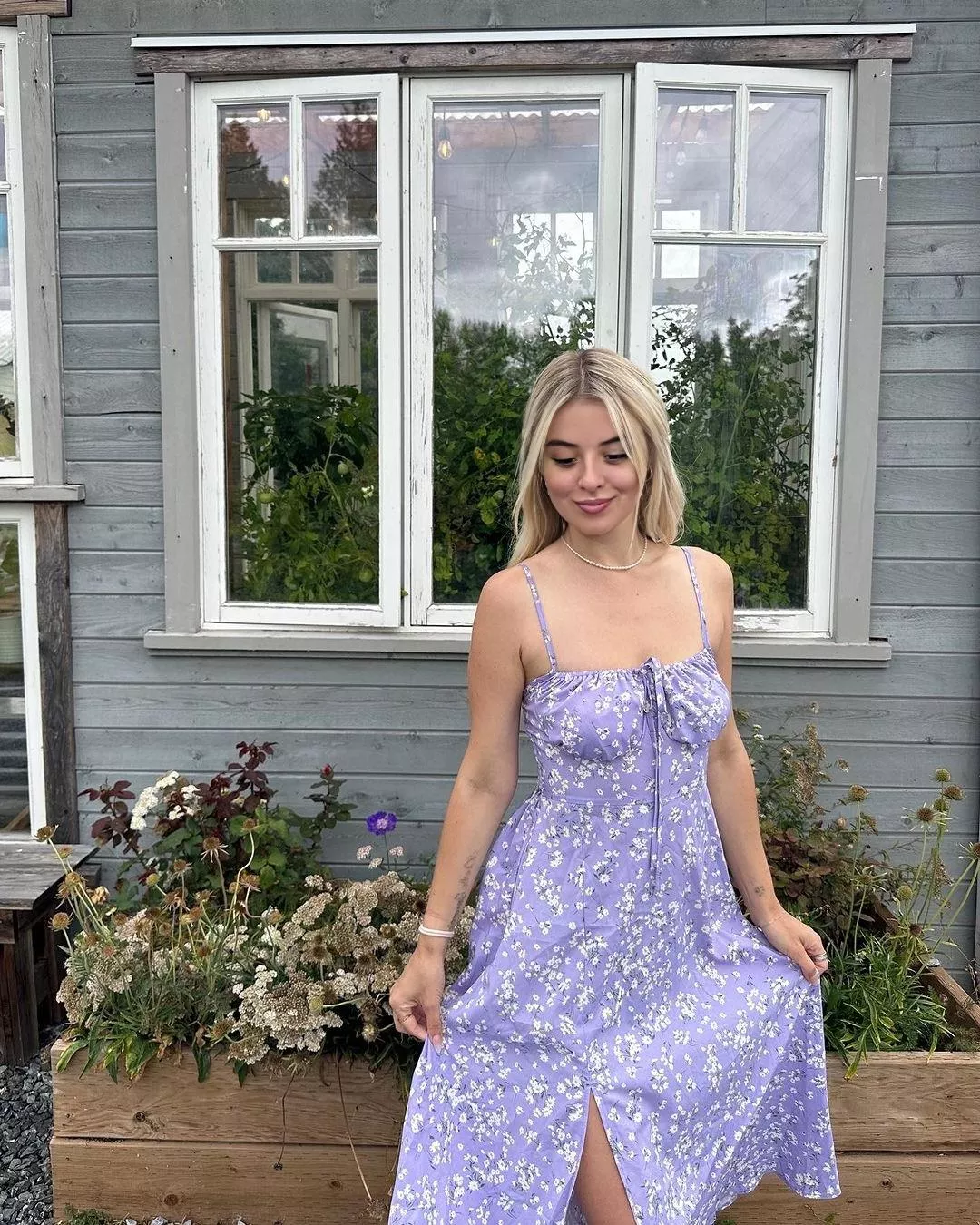 Lilac Meadow Dress