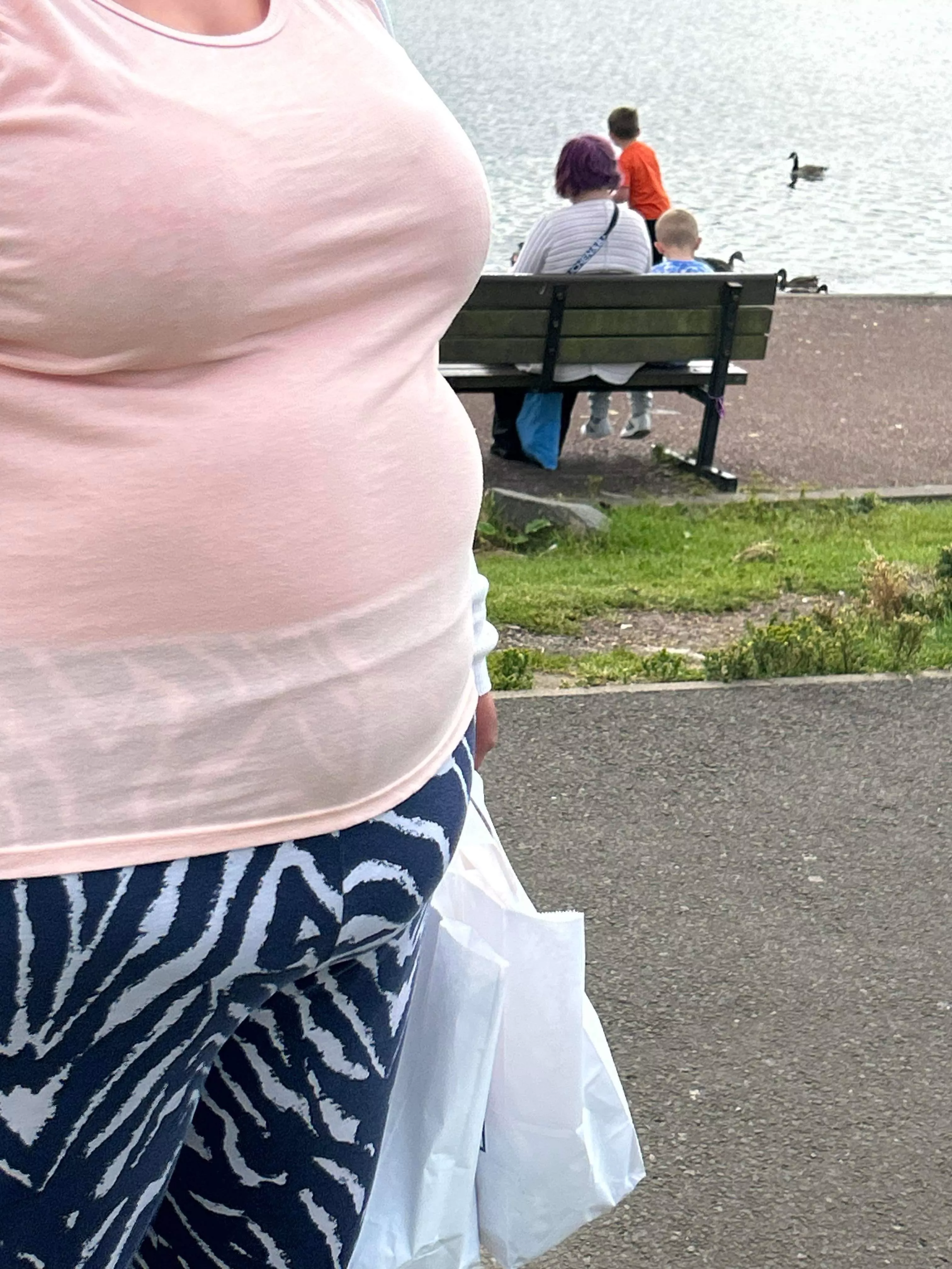 Lovely patterned bra