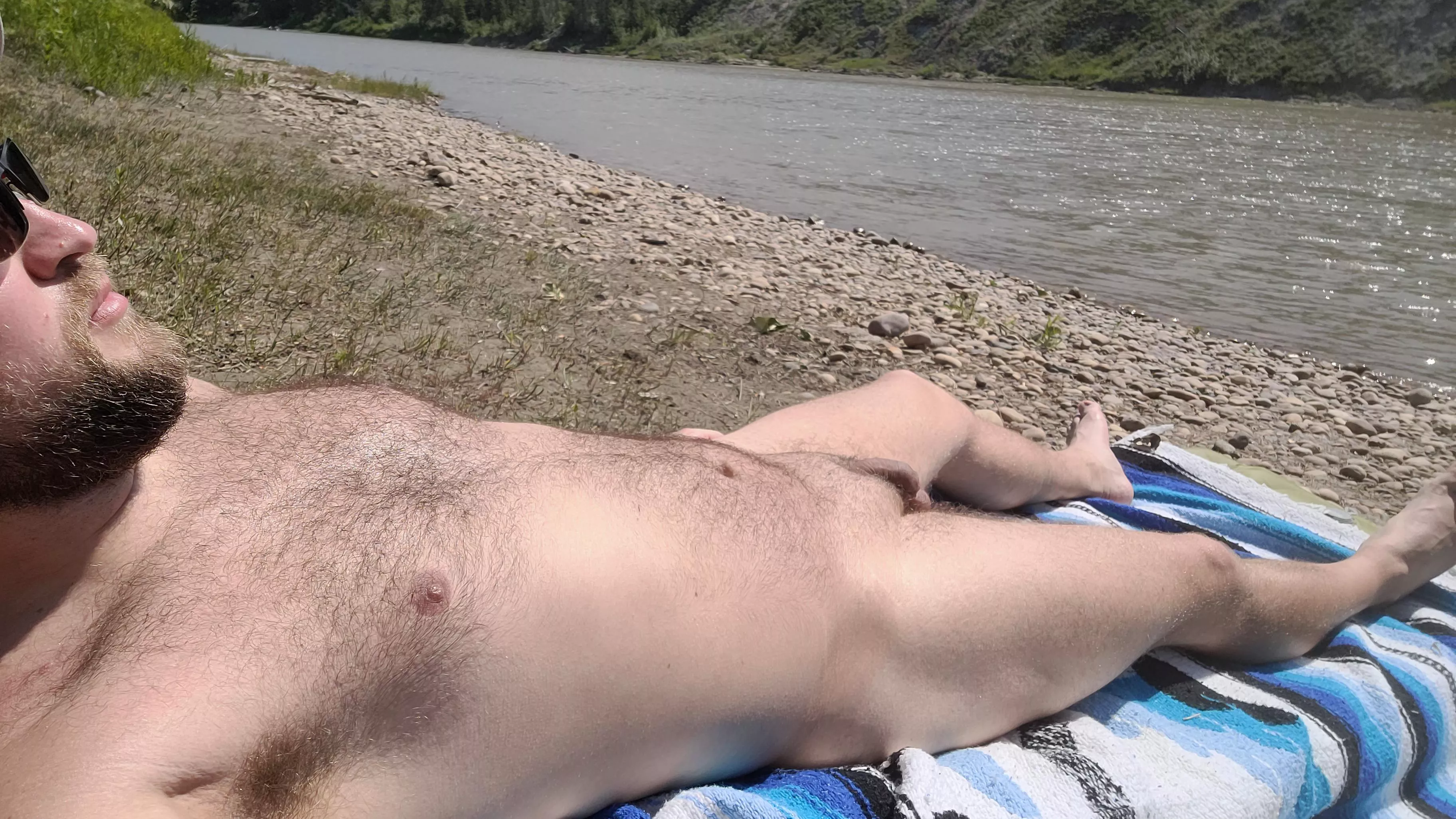 Nude at the local spot. 