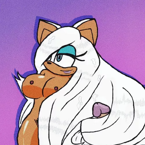 Rouge's hairjob services (Made by me) 