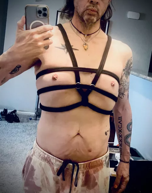 Simple Harness Self-Tie