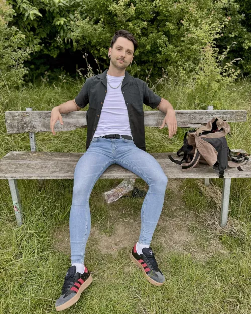 This bench has been through a lot lol!