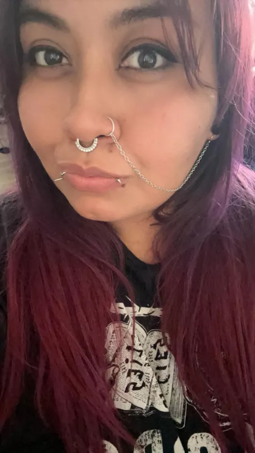 This nose chain 😍😘🤌🏼