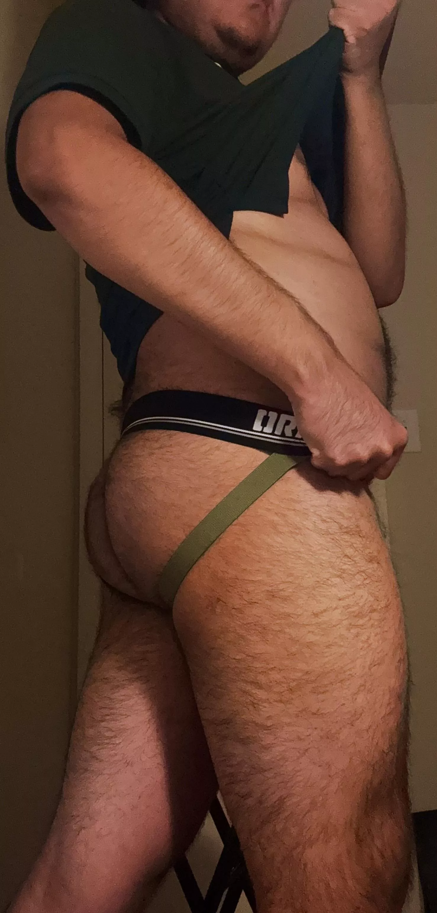 Trying my new jock after work