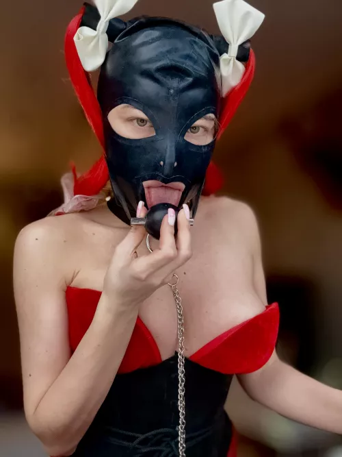 A good girl should always have something in her mouth 