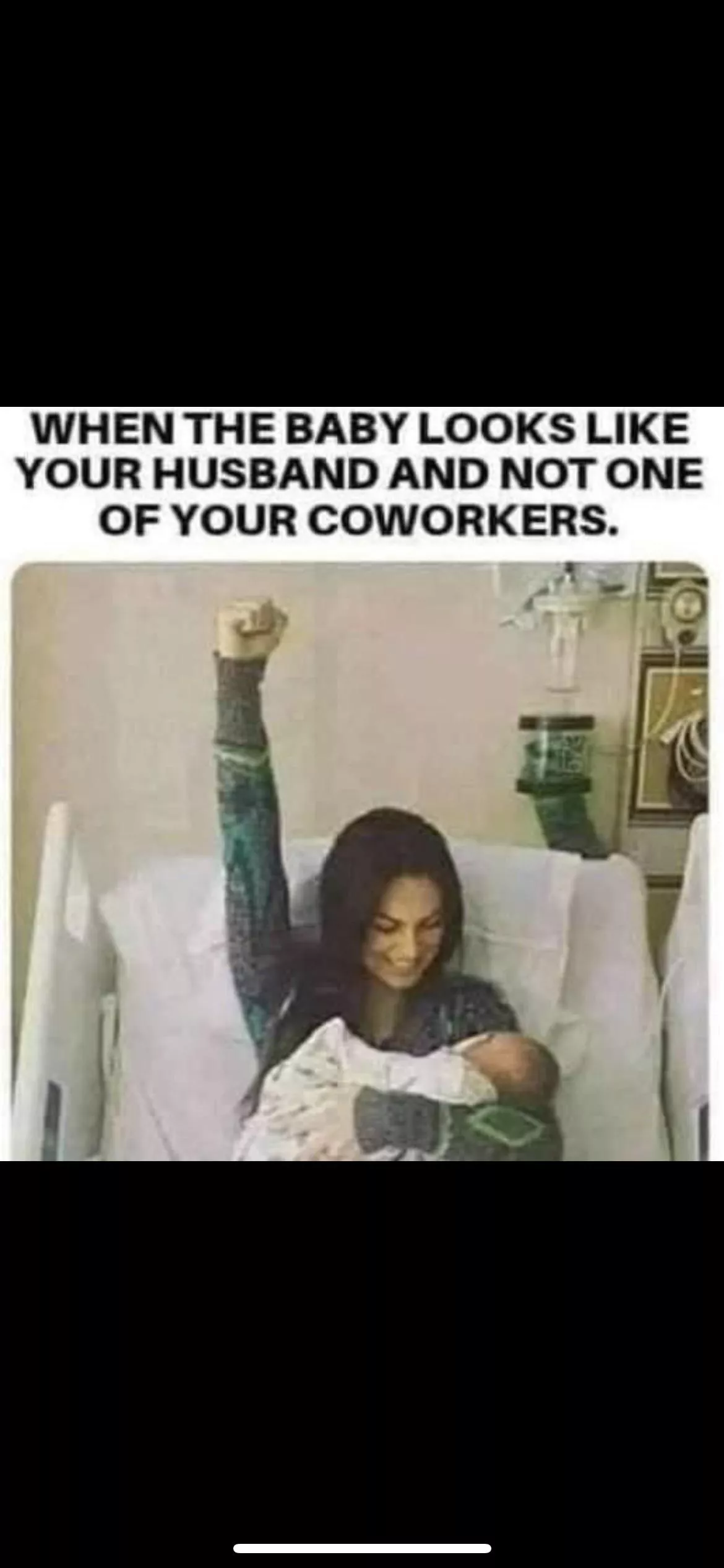 But we all know who baby it is. 