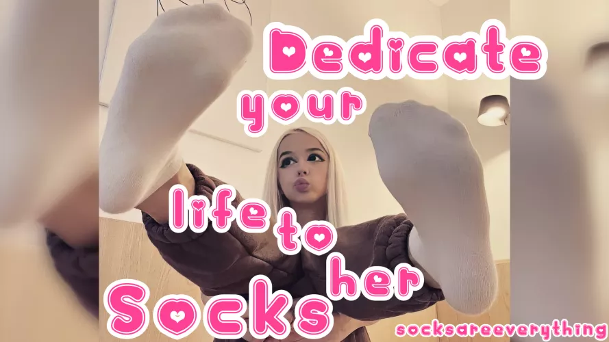 Dedicate your whole life to socks and socked feet! Deep down you know youre a SocksSexual beta!