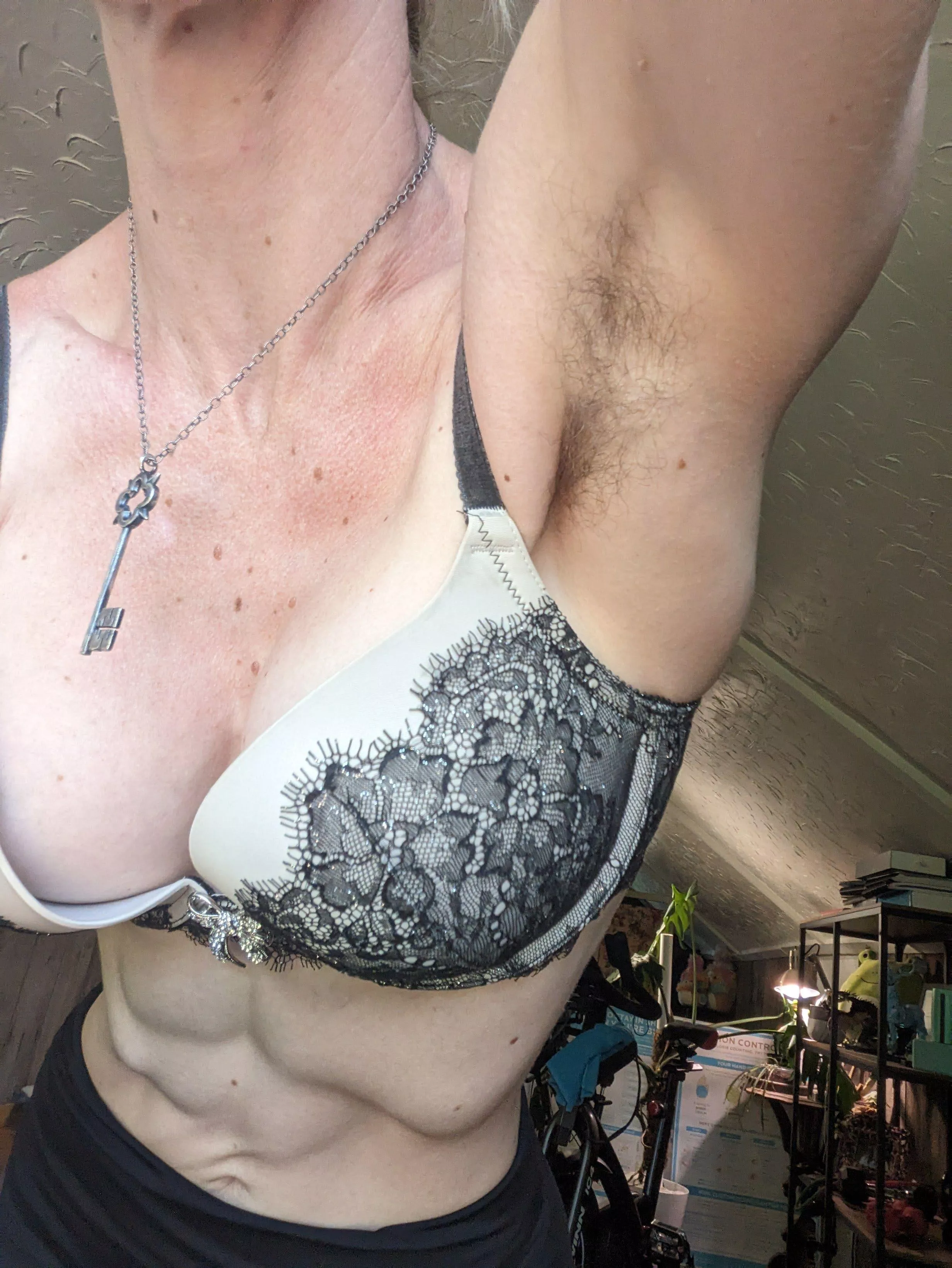 Feminine and hairy...just how you like it or you wouldn't be here.