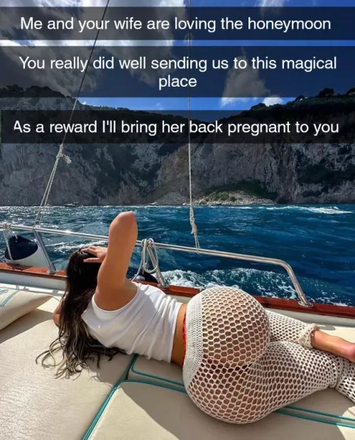 Honeymoon between your wife and the bull