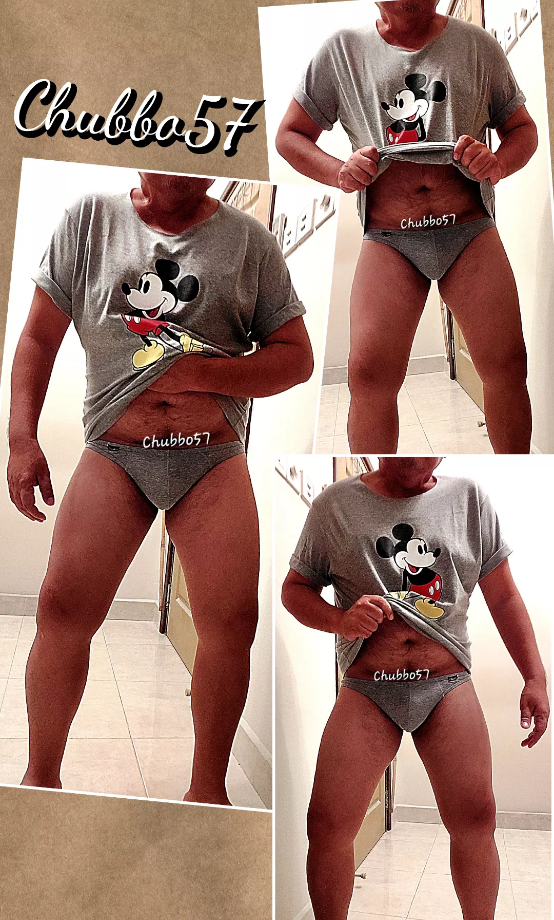 I don't Mickey around when it comes to matching my top and underwear (Pt 1) 😏🐭🩲🩶😳
