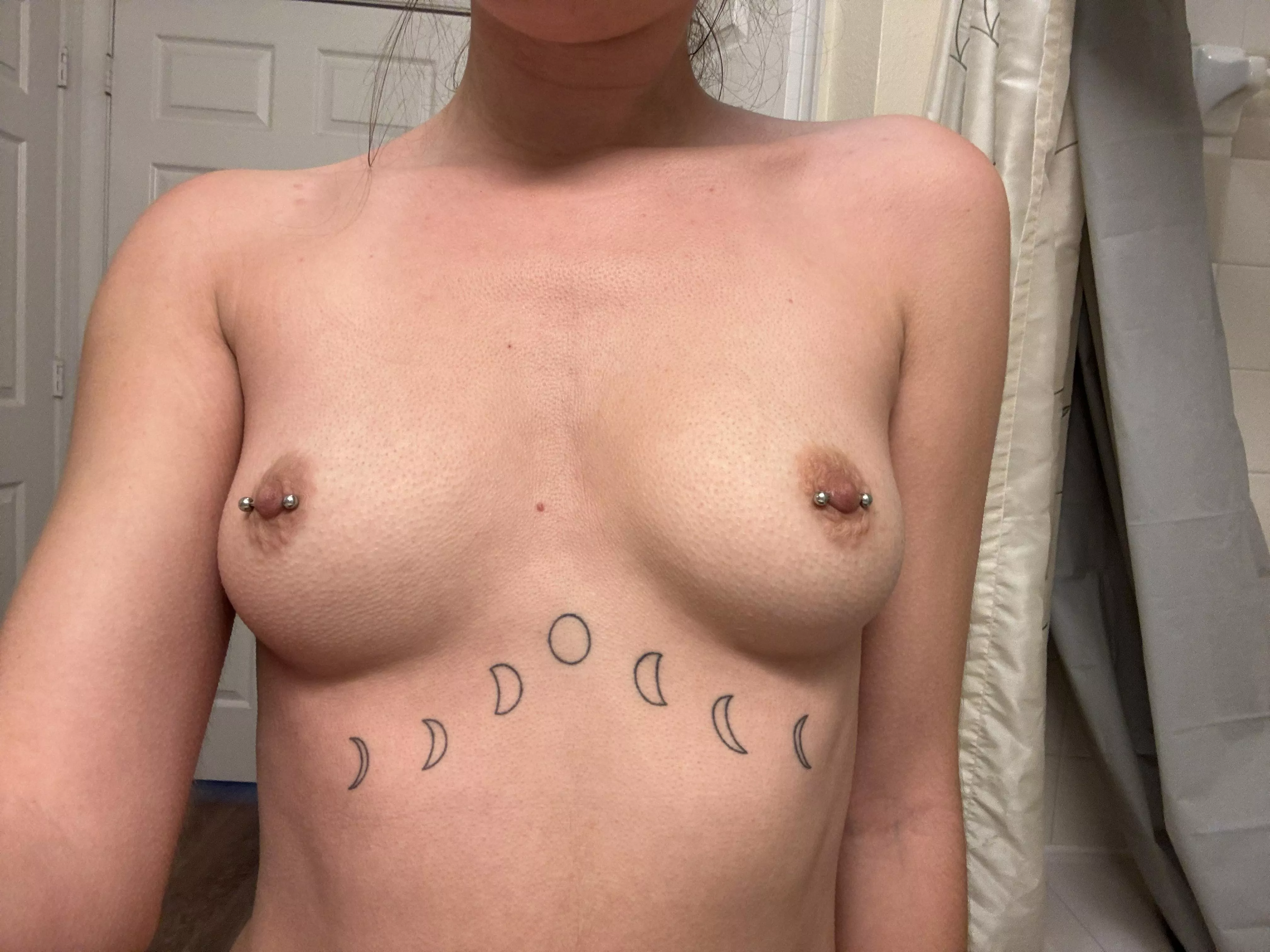 i love my pierced tits